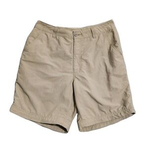 Royal Robbins Shorts Womens Size 6 Outdoor Travel‎ Beige Nylon Casual Gorpcore